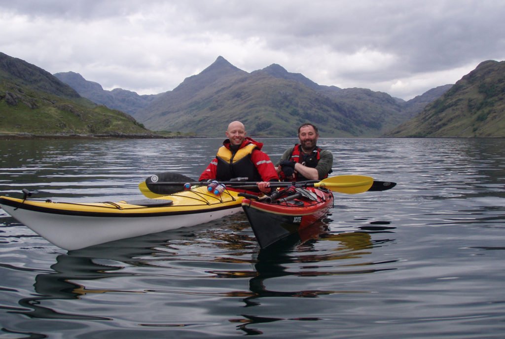 sea kayaking hillwalking knoydart scotland