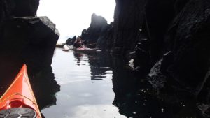 Sea caves near Staffin