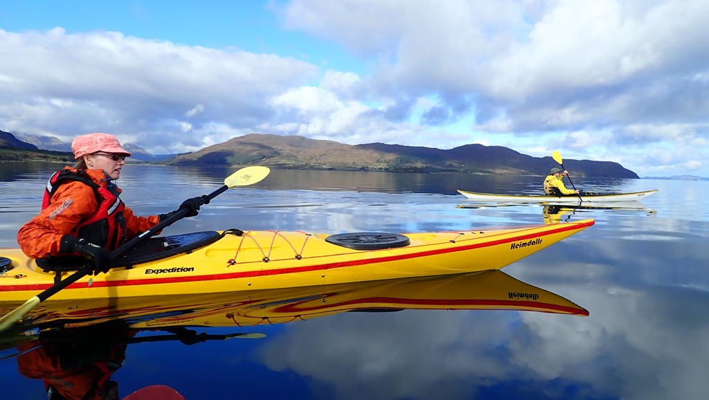 sea kayaking skye